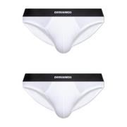 Twee-pack slips Dsquared2 , White , Heren