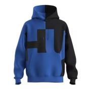 Heren Sweatshirt Nokardos Hugo Boss , Blue , Heren