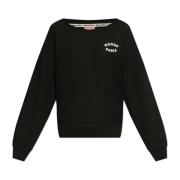 Gedrukte sweatshirt Kenzo , Black , Dames