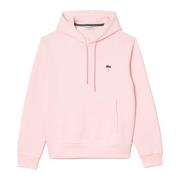 Organisch Katoenen Hoodie Sweatshirt - Lichtroze Lacoste , Pink , Here...