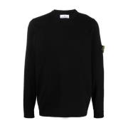 Zwarte Herentruien Stone Island , Black , Heren