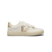 Chroomvrije Leren Sneakers Recife Logo Veja , White , Dames