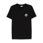 Zwarte Crew Neck T-shirts en Polos Etro , Black , Heren