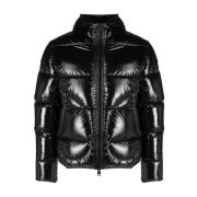 Zwarte Piumino Winterjassen Herno , Black , Heren