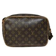 Pre-owned Canvas shoulder-bags Louis Vuitton Vintage , Brown , Dames