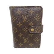 Pre-owned Canvas wallets Louis Vuitton Vintage , Brown , Dames