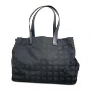 Pre-owned Nylon handbags Chanel Vintage , Black , Dames