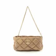 Pre-owned Fabric chanel-bags Chanel Vintage , Yellow , Dames