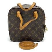 Pre-owned Cotton louis-vuitton-bags Louis Vuitton Vintage , Brown , Da...