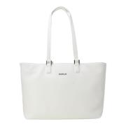 Witte Effen Dameshandtas Lente/Zomer Replay , White , Dames