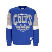 Indianapolis Colts Crewneck Sweatshirt NFL Mitchell & Ness , Blue , He...