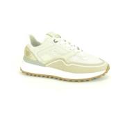 Beige Combi Runner Stijlvolle Sneakers Floris van Bommel , Beige , Dam...