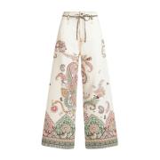 Stijlvolle Wide Leg Jeans Etro , Multicolor , Dames