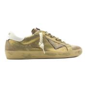 Gouden Sneakers Suprime Collectie 2025 4B12 , Yellow , Dames