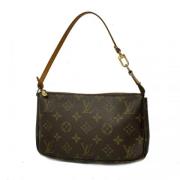 Pre-owned Fabric louis-vuitton-bags Louis Vuitton Vintage , Brown , Da...