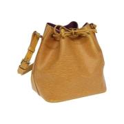 Pre-owned Leather louis-vuitton-bags Louis Vuitton Vintage , Yellow , ...