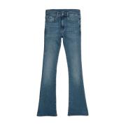 Flare Jeans voor Vrouwen G-star , Blue , Dames