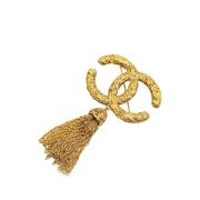 Pre-owned Yellow Gold chanel-jewelry Chanel Vintage , Yellow , Dames