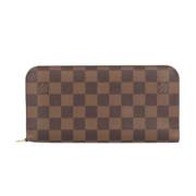 Pre-owned Canvas wallets Louis Vuitton Vintage , Brown , Dames