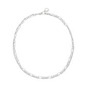 Zilveren Laag Stalen Sieraden Ketting Notre-v , Gray , Dames