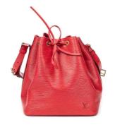 Pre-owned Leather louis-vuitton-bags Louis Vuitton Vintage , Red , Dam...