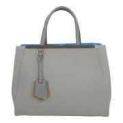 Pre-owned Canvas handbags Fendi Vintage , Gray , Dames