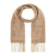 Sjaals & Shawls Collectie Max Mara , Beige , Dames