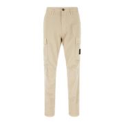 Stijlvolle Broeken voor Mannen Stone Island , Beige , Heren