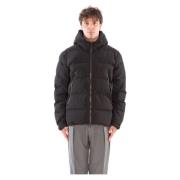 Capuchon Puffer Jas MC2 Saint Barth , Black , Heren