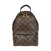 Pre-owned Canvas backpacks Louis Vuitton Vintage , Brown , Dames