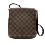 Pre-owned Canvas louis-vuitton-bags Louis Vuitton Vintage , Brown , Da...