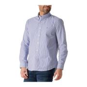 Klassieke Flex Poplin Business Overhemd Tommy Hilfiger , Blue , Heren