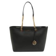 Pre-owned Leather handbags Michael Kors Pre-owned , Black , Dames