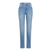 Lichtblauwe Denim Jeans Essential Brax , Blue , Dames