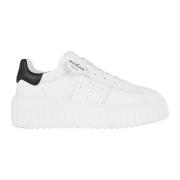 Witte Leren Dames Sneakers Hogan , White , Dames