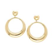 Gouden Hoop Oorbellen X BO - Hoops Notre-v , Yellow , Dames