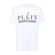 Witte Klassieke T-Shirt Philipp Plein , White , Heren