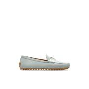 Leren Loafers Tod's , Blue , Dames