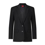 Blazer met glanzende details Hugo Boss , Black , Dames