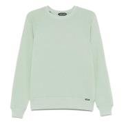 Katoenmix sweatshirt Tom Ford , Green , Heren