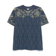 Multicolor T-shirt en Polo Etro , Blue , Heren