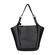 Trapezium Shopper Tas Tod's , Black , Dames