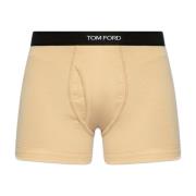 Katoenen boxershorts Tom Ford , Beige , Heren