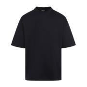 Salute T-Shirt Giorgio Armani , Black , Heren