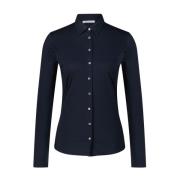 Klassieke Katoenen Blouse Alma Stefan Brandt , Blue , Dames