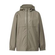 Lichtgewicht Hooded Jacket A.p.c. , Green , Heren