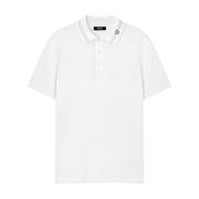 Witte T-shirts en Polos Versace , White , Heren