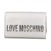 Zilveren Synthetische Dames Schoudertas Moschino , Gray , Dames