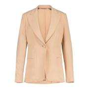 Sophia Elegant Blazer Kiltie , Beige , Dames