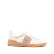 Ivory Sneakers met VLogo Signature Valentino Garavani , Beige , Dames